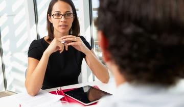 Interviewing header