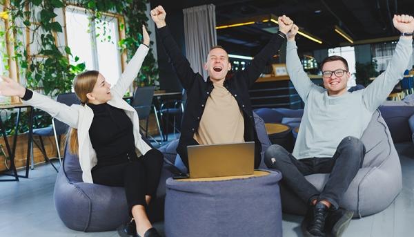 Cheerful Colleagues