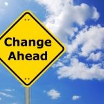 Change ahead sign